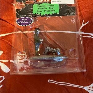 Lemax Halloween Figurine with Black and Gray